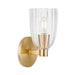 Meridian - M90120NB - One Light Wall Sconce - Natural Brass