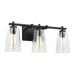 Visual Comfort Studio - VS24303MBK - Three Light Vanity - Mercer - Midnight Black