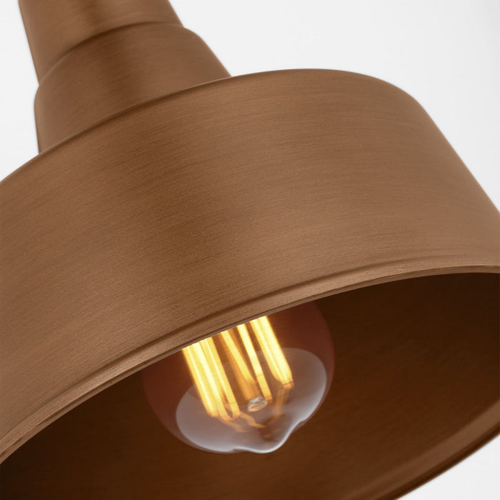 Visual Comfort Studio - SLO1181EN3/NCP - One Light Wall Lantern - Barn Light - Natural Copper