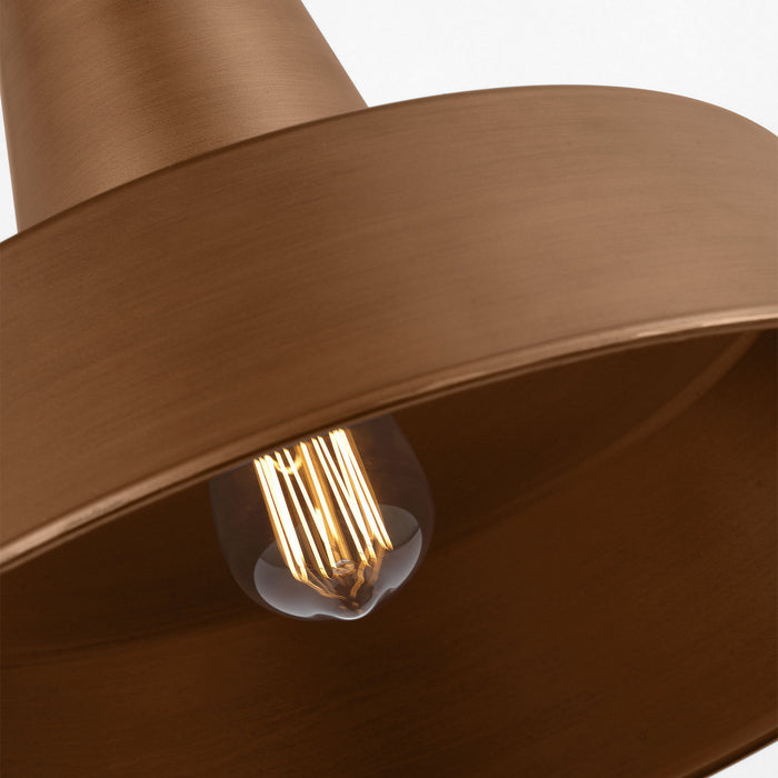 Visual Comfort Studio - SLO1211EN3/NCP - One Light Wall Lantern - Barn Light - Natural Copper