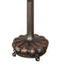 Meyda Tiffany - 157255 - Two Light Table Base - Mahogany Bronze