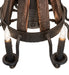 Meyda Tiffany - 270083 - Nine Light Chandelier - Barrel Stave - Costello Black/Charred Wood