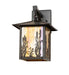 Meyda Tiffany - 273847 - One Light Wall Sconce - Reeds & Cattails - Black Patina