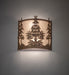 Meyda Tiffany - 274298 - Two Light Wall Sconce - Tall Pines - Pompeii Gold