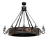 Meyda Tiffany - 274391 - 12 Light Chandelier - Costello - Costello Black