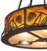 Meyda Tiffany - 275042 - Eight Light Pendant - Pinecone - Oil Rubbed Bronze