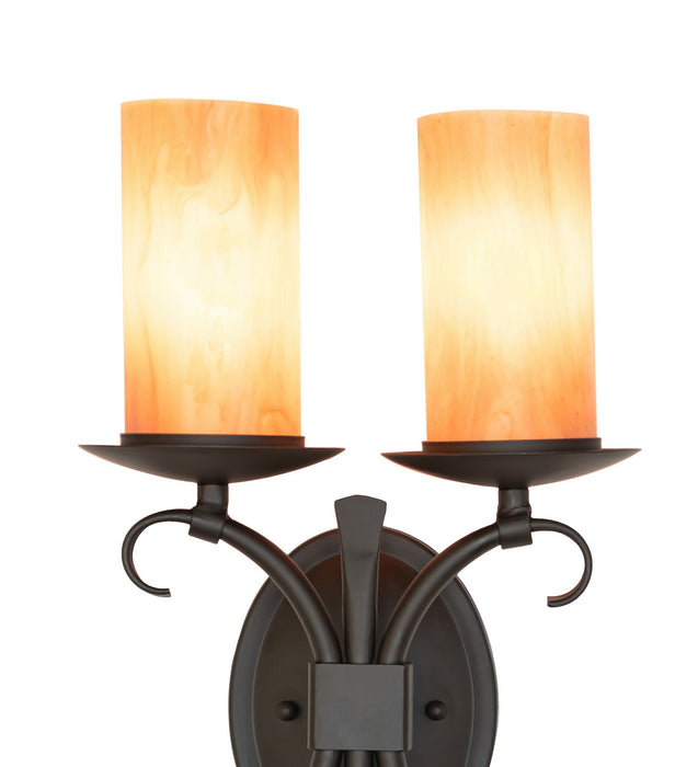 Meyda Tiffany - 275883 - Two Light Wall Sconce - Juliana - Oil Rubbed Bronze