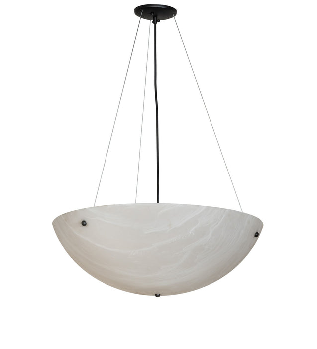 Meyda Tiffany - 275935 - Three Light Pendant - Cypola - Solar Black