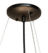 Meyda Tiffany - 275935 - Three Light Pendant - Cypola - Solar Black