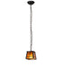 Meyda Tiffany - 279482 - One Light Mini Pendant - Valley View - Flat Black