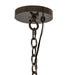 Meyda Tiffany - 279603 - 12 Light Pendant - Wolfgang - Exterior Oil Rubbed Bronze