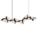 CWI Lighting - 1715P70-10-101 - LED Chandelier - Moon - Black