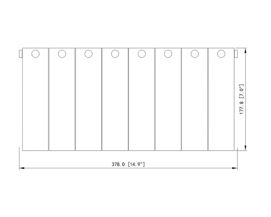 Z-Lite - 1943-2V-BN - Two Light Vanity - Glacier - Brushed Nickel