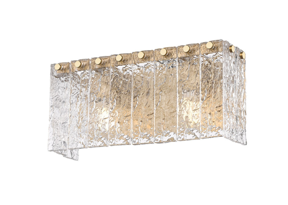 Z-Lite - 1943-2V-MGLD - Two Light Vanity - Glacier - Modern Gold