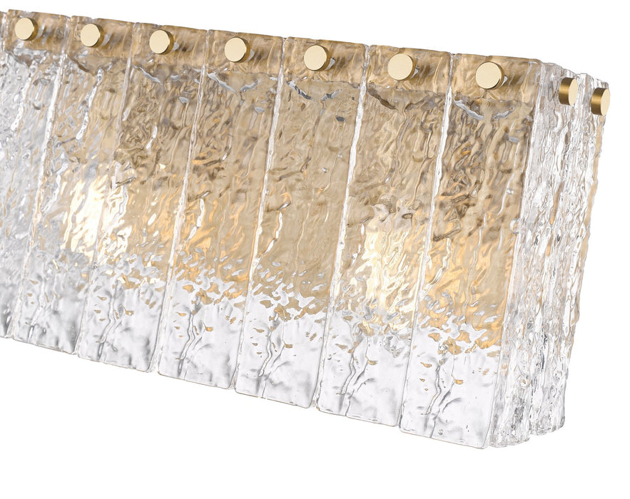 Z-Lite - 1943-2V-MGLD - Two Light Vanity - Glacier - Modern Gold