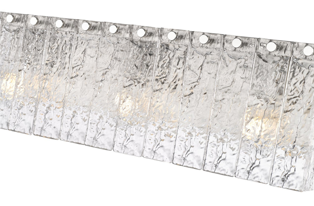 Z-Lite - 1943-3V-BN - Three Light Vanity - Glacier - Brushed Nickel