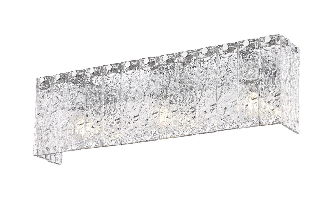 Z-Lite - 1943-3V-CH - Three Light Vanity - Glacier - Chrome