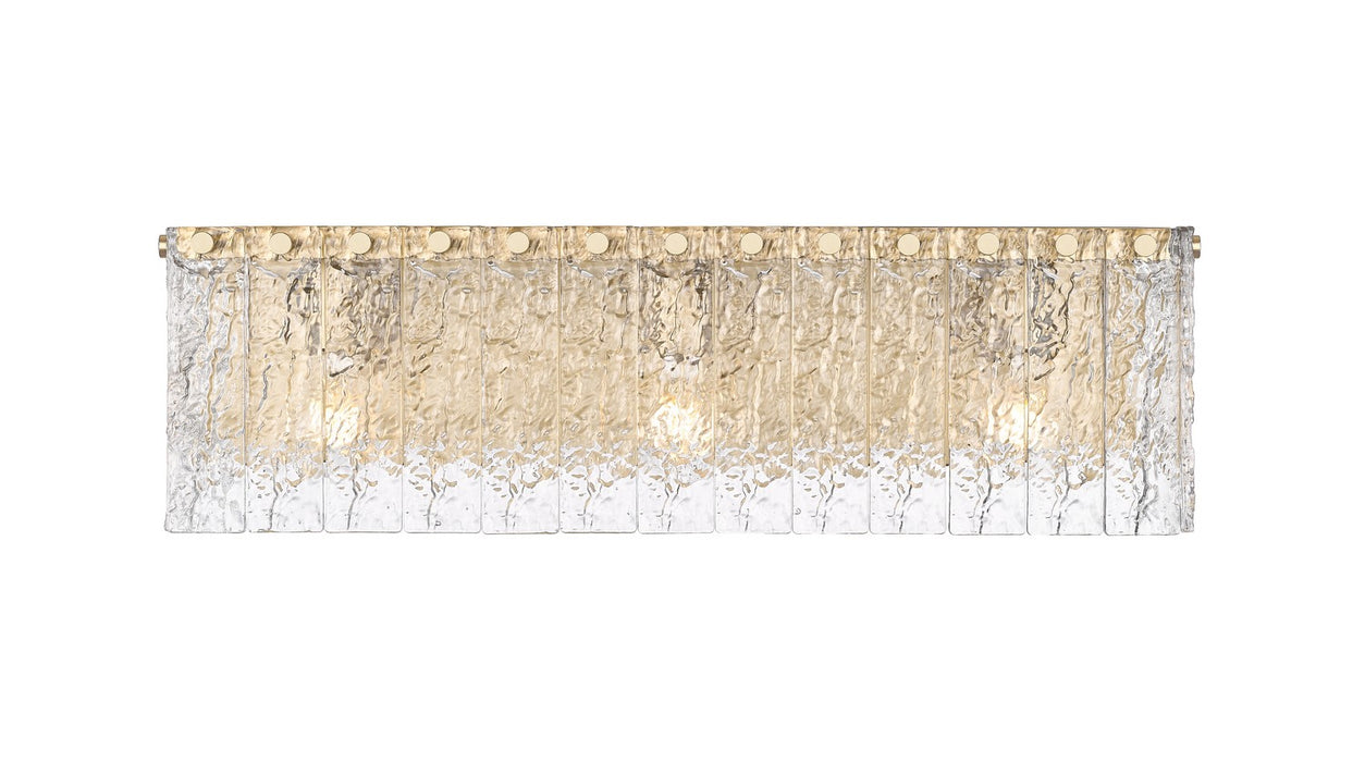 Z-Lite - 1943-3V-MGLD - Three Light Vanity - Glacier - Modern Gold