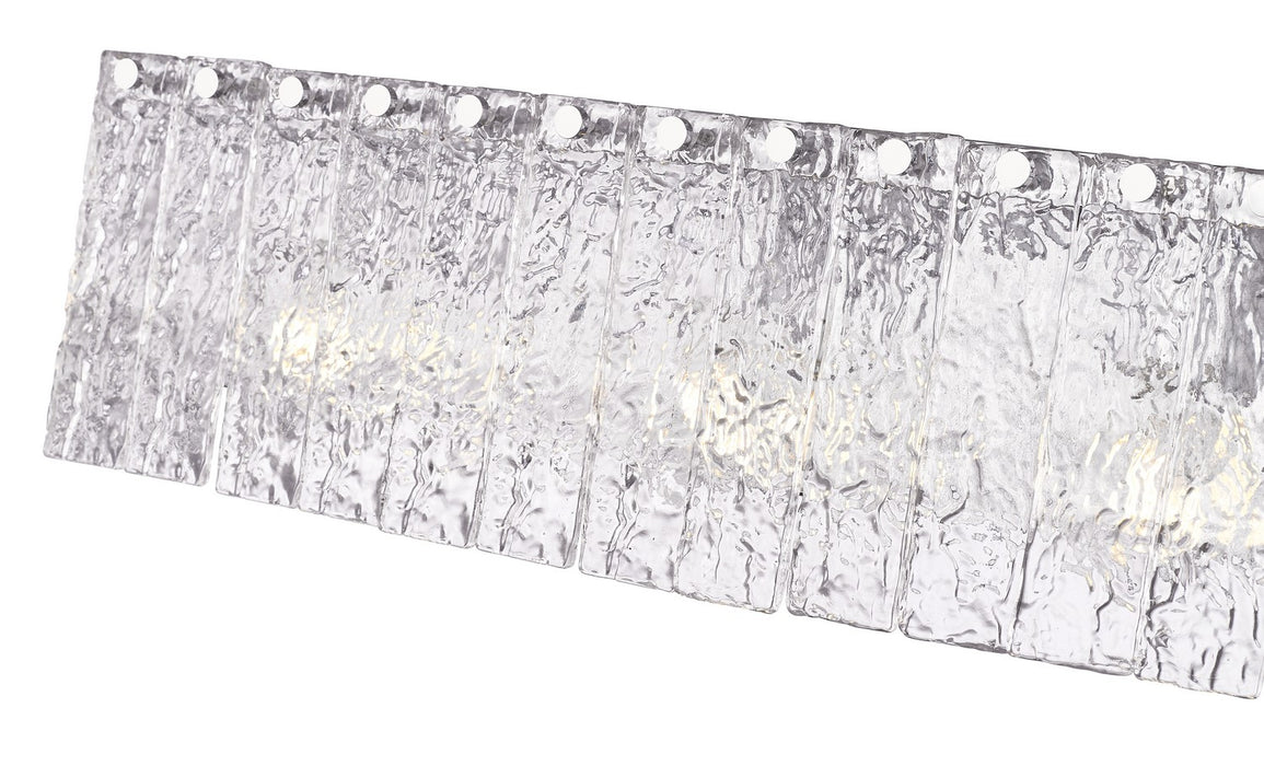 Z-Lite - 1943-4V-CH - Four Light Vanity - Glacier - Chrome