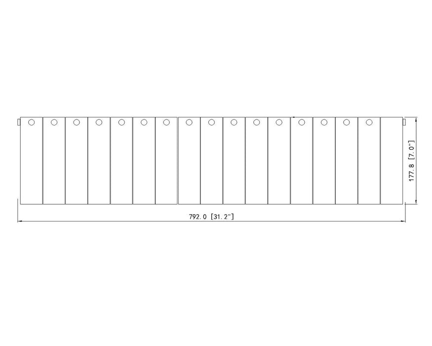 Z-Lite - 1943-4V-CH - Four Light Vanity - Glacier - Chrome