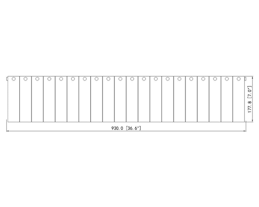 Z-Lite - 1943-5V-CH - Five Light Vanity - Glacier - Chrome