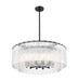 Z-Lite - 1943P32-2-MB - 12 Light Pendant - Glacier - Matte Black