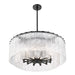 Z-Lite - 1943P32-2-MB - 12 Light Pendant - Glacier - Matte Black