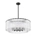 Z-Lite - 1943P32-2-MB - 12 Light Pendant - Glacier - Matte Black