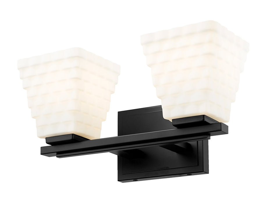 Z-Lite - 7514-2V-MB - Two Light Vanity - Annalise - Matte Black
