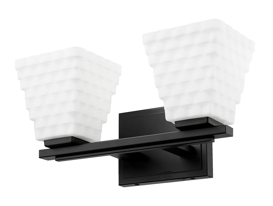 Z-Lite - 7514-2V-MB - Two Light Vanity - Annalise - Matte Black