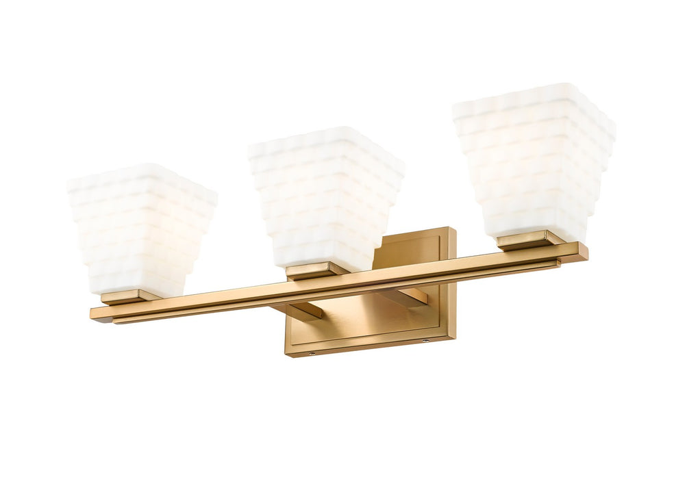 Z-Lite - 7514-3V-MGLD - Three Light Vanity - Annalise - Modern Gold
