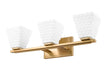 Z-Lite - 7514-3V-MGLD - Three Light Vanity - Annalise - Modern Gold