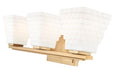 Z-Lite - 7514-3V-MGLD - Three Light Vanity - Annalise - Modern Gold