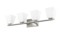 Z-Lite - 7514-4V-BN - Four Light Vanity - Annalise - Brushed Nickel