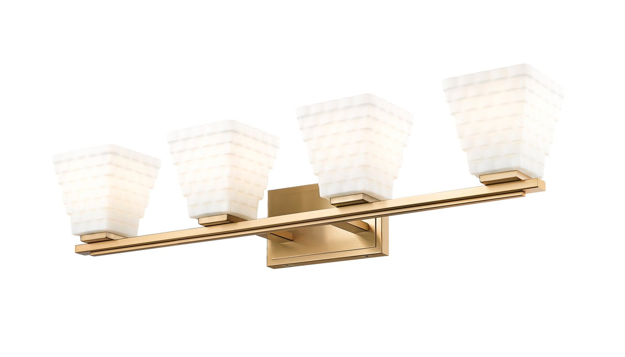 Z-Lite - 7514-4V-MGLD - Four Light Vanity - Annalise - Modern Gold