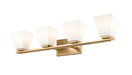 Z-Lite - 7514-4V-MGLD - Four Light Vanity - Annalise - Modern Gold