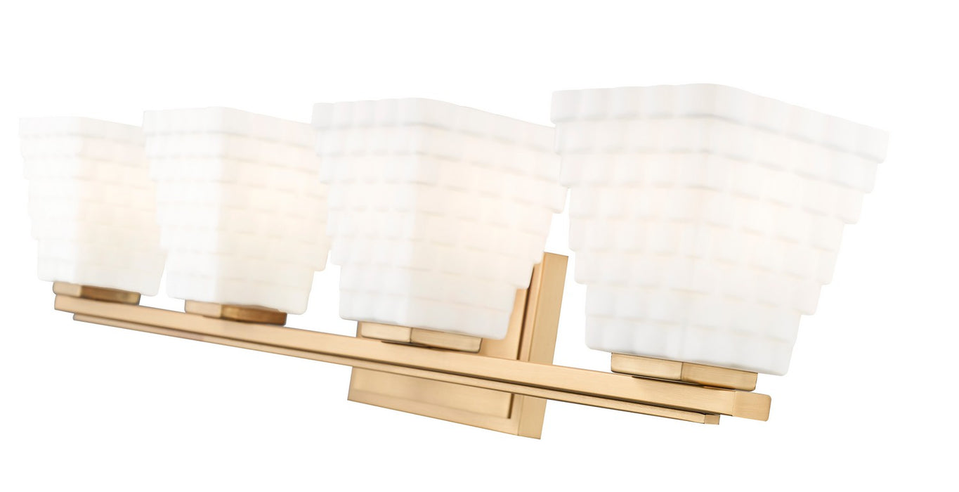 Z-Lite - 7514-4V-MGLD - Four Light Vanity - Annalise - Modern Gold