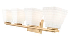 Z-Lite - 7514-4V-MGLD - Four Light Vanity - Annalise - Modern Gold