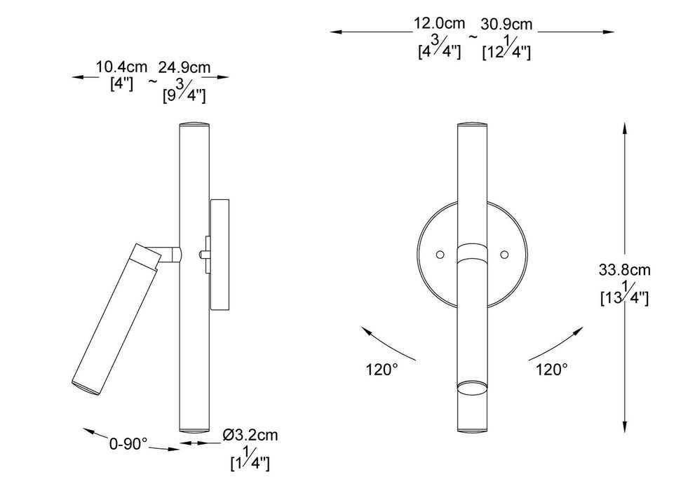 Z-Lite - 919-3S-MGLD-LED - LED Wall Sconce - Forest - Modern Gold