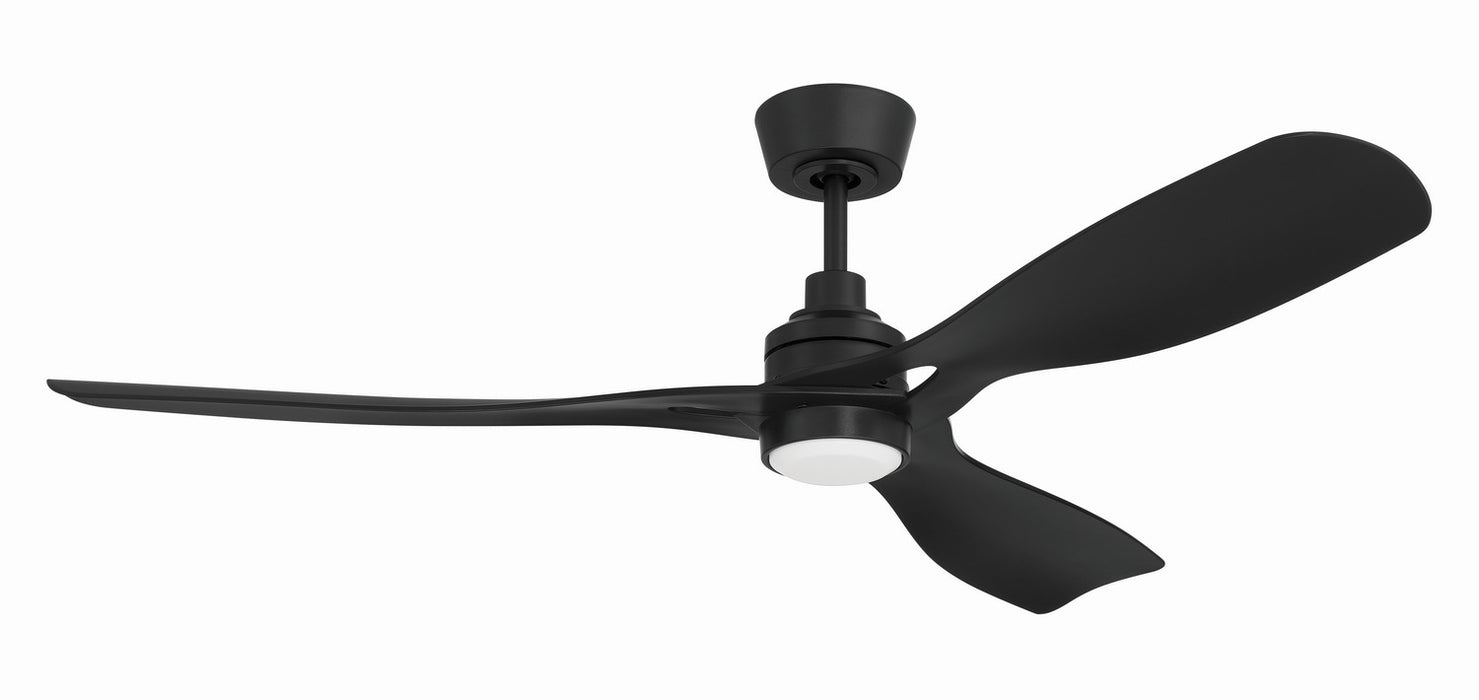 Craftmade - AMG52FB3 - 52" Ceiling Fan - Amigo - Flat Black