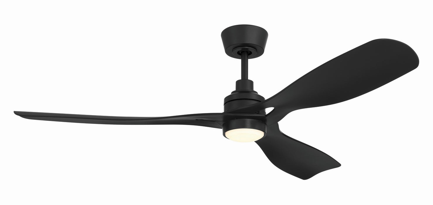Craftmade - AMG52FB3 - 52" Ceiling Fan - Amigo - Flat Black