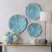 Uttermost - 04378 - Wall Decor Set/3 - Ocean Gems - Ocean Blue