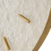 Uttermost - 06467 - Wall Clock - Stone Serenity - Antique Gold