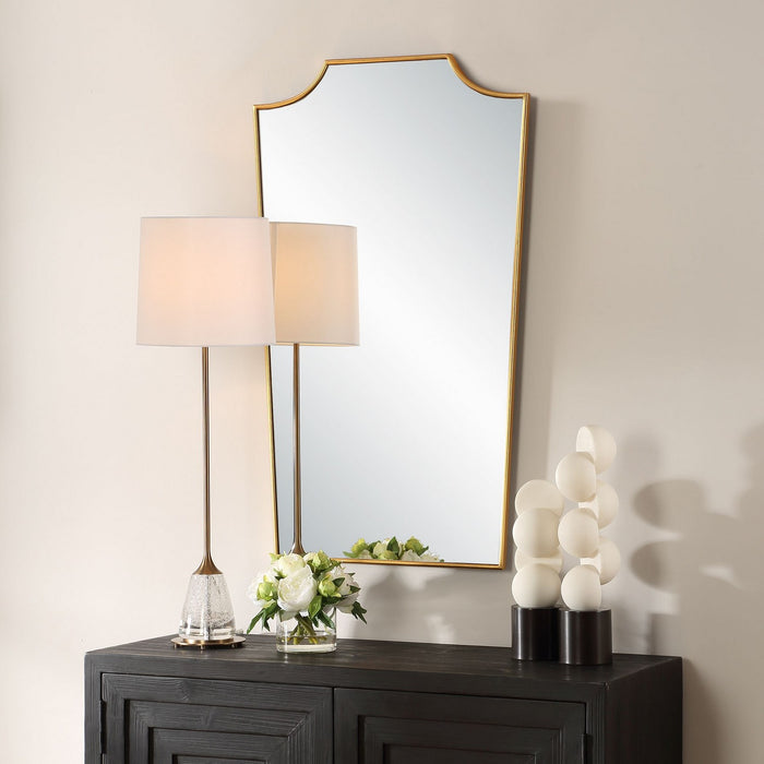 Uttermost - 08239 - Mirror - Demure - Antiqued Gold Leaf