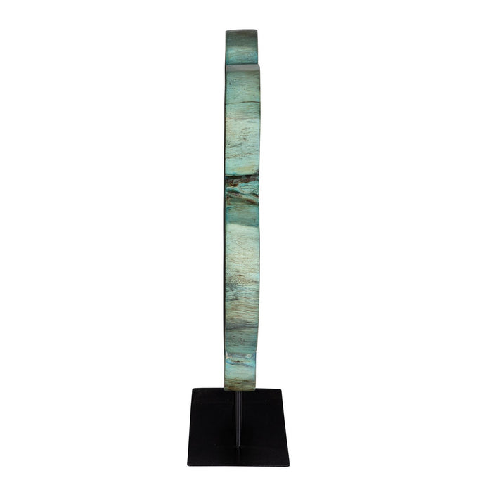 Uttermost - 17125 - Sculpture - Bahati Wood - Blue-green