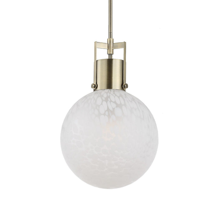 Uttermost - 21609 - One Light Pendant - Huch - Antique Brass