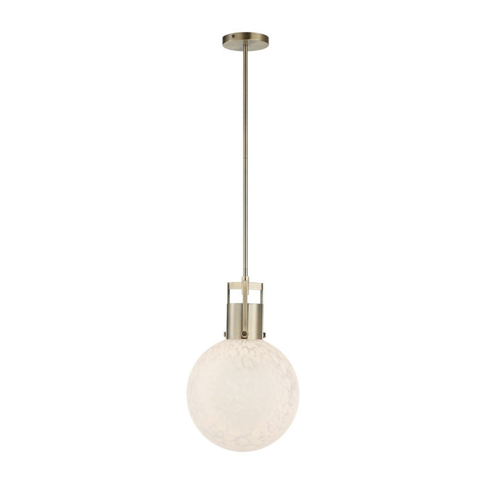 Uttermost - 21609 - One Light Pendant - Huch - Antique Brass