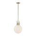 Uttermost - 21609 - One Light Pendant - Huch - Antique Brass