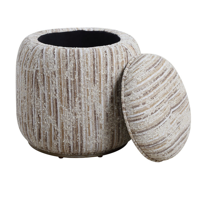 Uttermost - 23876 - Ottoman - Dialogue - Solid Wood