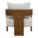 Uttermost - 23880 - Accent Chair - Rowan - Walnut Stained Oak